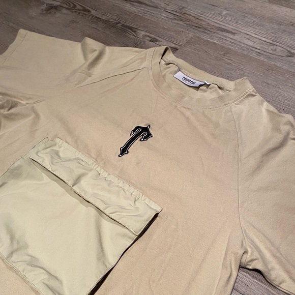 Trapstar It’s a Secret T-Shirt With Pocket on Front Men’s Size XL Very Rare - Picture 2 of 4